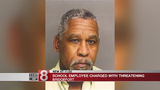 School employee charged with threatening [upl. by Guillermo]