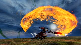 GW2  Volcanus x Reaper Fiery Greatsword Animations [upl. by Sandry790]