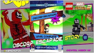 Lego Marvel Superheroes 2 Gwenpool Mission 8  Oscorp Escapade STORY  HTG [upl. by Nnylsia]