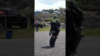 Stretched zx10r circle wheelies with a vtwin bike drifting stunt youtubeshorts automobile icon [upl. by Priscilla622]