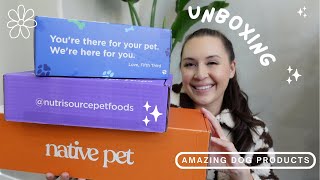 Ultimate Dog Product Unboxing  Treats Toys and Accessories  Dukethebluepit [upl. by Anilrac]