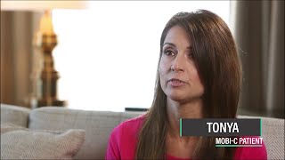 MobiC Cervical Disc Patient Testimonial  Tonya [upl. by Eatnuhs]