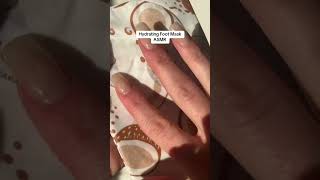 Vegan Foot Peel Mask  Insane Feet Transforshorts feet peeling [upl. by Yerag]