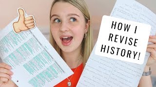 HOW I REVISE a level history [upl. by Sperling56]