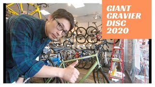 2020年モデルGIANT 『Gravier Disc（グラビエ・ディスク）』をご紹介！極太タイヤでオンロード、オフロードもいける万能クロスバイクです！ [upl. by Yroggerg]