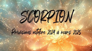 ♏ SCORPION ♏  Prévisions octobre novembre décembre 2024 janvier février et mars 2025 [upl. by Herrera61]