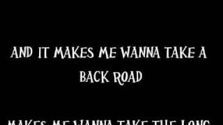 Take a Back Road By Rodney Atkins Lyrics [upl. by Harbird]