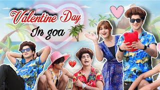 Valentine day in Goa😂  Gulshan kalra  Jaanvi patel [upl. by Annabell649]