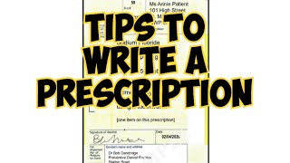 How to write a prescription 🙄 [upl. by Survance413]