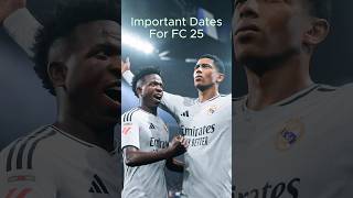 FC 25 Countdown Mark Your Calendars for These Key Dates fc25 [upl. by Chapnick]