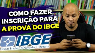 COMO FAZER INSCRIÇÃO PARA A PROVA IBGE 2023 APM E SCQ  Passo a Passo [upl. by Larsen]