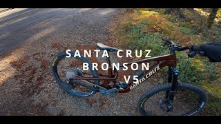 I Demo rid the new SANTA CRUZ BRONSON V5 Heres how it went [upl. by Cuthburt]