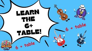 Learn the 6 table  Learning Maths  Kids Song [upl. by Lahcsap]