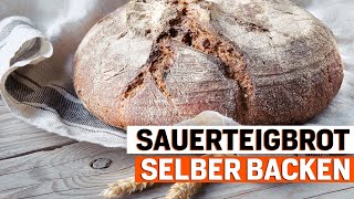 Frisches Bauernbrot backen Landwirtin verrät ihr Rezept vom Hof [upl. by Harle]