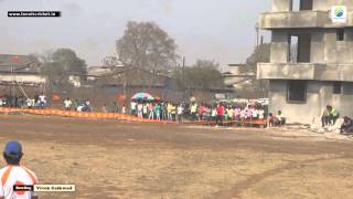 Vivek Gaikwad Bowling In Jagdish Smruti Chashak 2016 Mankiwali [upl. by Jerad148]