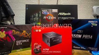 Unboxing Asrock B550M Pro4 amp Ryzen 5 5600G [upl. by Burl]