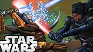 Sith Lightsabers That Break Jedi Blades Legends  Star Wars Explained [upl. by Belanger]