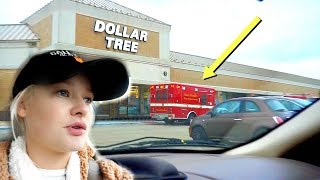 DRAMA AT DOLLAR TREE  vlogmas day 5 [upl. by Carmon555]