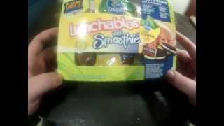 FoodReview Lunchable Turkey Sub with Fruit Smoothie [upl. by Dachy]