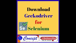 How to Download Geckodriver for Selenium  Windows 10 [upl. by Vladamar]