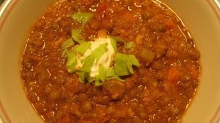 FRENCH LENTIL SOUP  How to make LENTIL Soup Recipe [upl. by Adnuhsal]