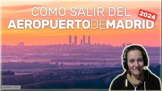 España Total Como salir del Aeropuerto de Madrid  2024 Argentinos reaccionan [upl. by Stover112]