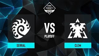 Serral vs Clem  ESL SC2 Masters Winter 2023 Finals  Semifinal [upl. by Rebliw809]