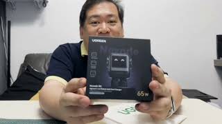 UGREEN 65Watt Robot Charger Review  FastCharger Gadgets fyp [upl. by Hedva]