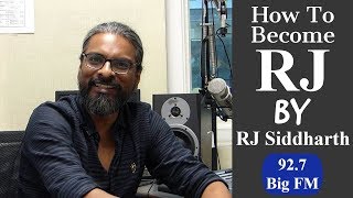 How To Become A Rj quotRadio Jockeyquot in Hindi  RJ Siddharths Life Journey  927 Big FM [upl. by Brie]