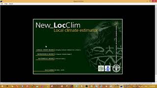 local climate estimater New LocClim in CROPWAT and other format  step by step explained [upl. by Anele523]