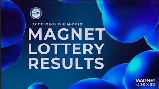 Accessing the MDCPS Magnet Lottery Results [upl. by Rehttam970]