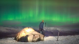 Scotland’s Northern Lights  Mountain top Aurora show [upl. by Keller]