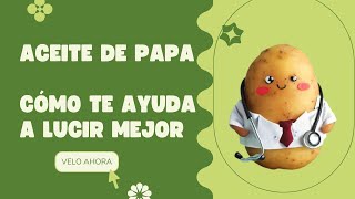 Cómo usar el aceite de papa para tener un cabello una barba unas pestañas y una piel de ensueño [upl. by Yentruok348]