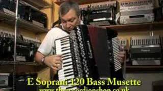 E Soprani 120 Bass accordion [upl. by Nissa]