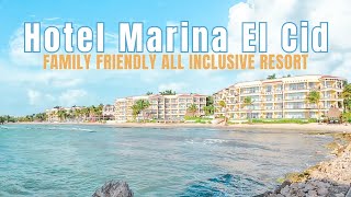 HOTEL MARINA EL CID  Family Friendly  All Inclusive Beach Resort [upl. by Eulalie]