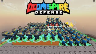 100 Lv 0 Rocketeers vs Yellow mode  Doomspire Defense [upl. by Yahsed750]