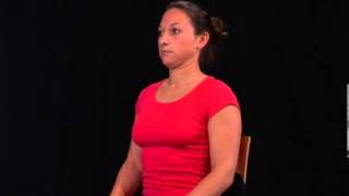 Exercise for Neck Pain Cervical Retraction amp Extension in sitting [upl. by Eibmab903]