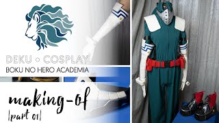 Making Of Deku Cosplay  My Hero Academia  Part 1 [upl. by Eon]