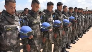 People Mourn Chinese Peacekeepers in South Sudan [upl. by Assirec]