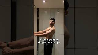 Healthy oats recipe ytshortsindia motivation youtubeshorts gymworkout youtubeshort [upl. by Adnelg]