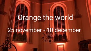 Pauline Joosten over Orange the world [upl. by Sudderth]