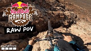 Red Bull Rampage 24  Raw GoPro POVs [upl. by Nealah]