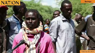 Two people die after a police vehicle of the RDU unit hits them in Itii area Lororo Baringo South [upl. by Htiek405]