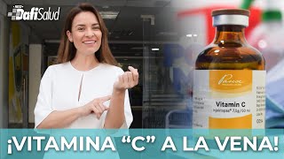 ¡ VITAMINA quotCquot A LA VENA 🍊💉 [upl. by Naginnarb]