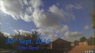 30 September 2016 Timelapse [upl. by Sackville]