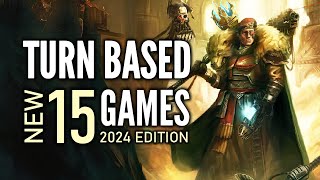 Top 15 Best NEW Turn Based StrategyTacticsRPG Games  2024 Edition Part 2 [upl. by Enilorac259]