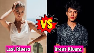 Brent Rivera vs Lexi Rivera Lifestyle Comparison 2024 [upl. by Ahsiken]