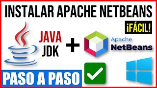 Descarga e Instalación de Apache NetBeans 20  JDK  Windows  Paso a Paso  Tutorial en Español ✅ [upl. by Ihc]