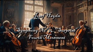 Josef Haydn  Symphony No 94 quotSurprisequot  Fourth Movement  Original MIDI Performance [upl. by Ammon]