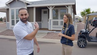 Peek Inside an Arizona Home for Sale and Get a Taste of Active 55 Living at Palm Creek [upl. by Eolanda]